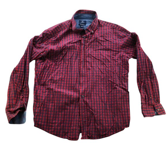 George Mens Shirt Large Lot of Three Classic Plaid Long Sleeve Button Down Y2K - Picture 5 of 15